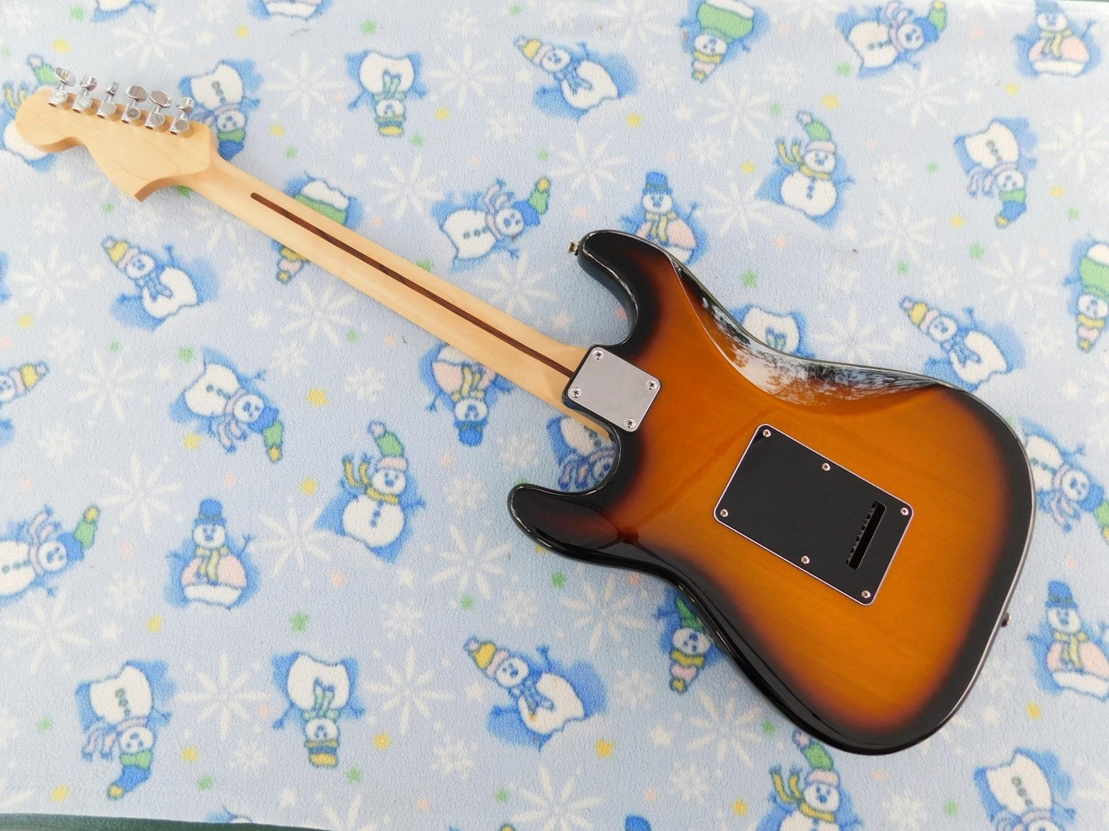 Squier “Custom Shack ” Strat, Alnico 5 Pickups, Custom Wiring,Capacitor Upgrade