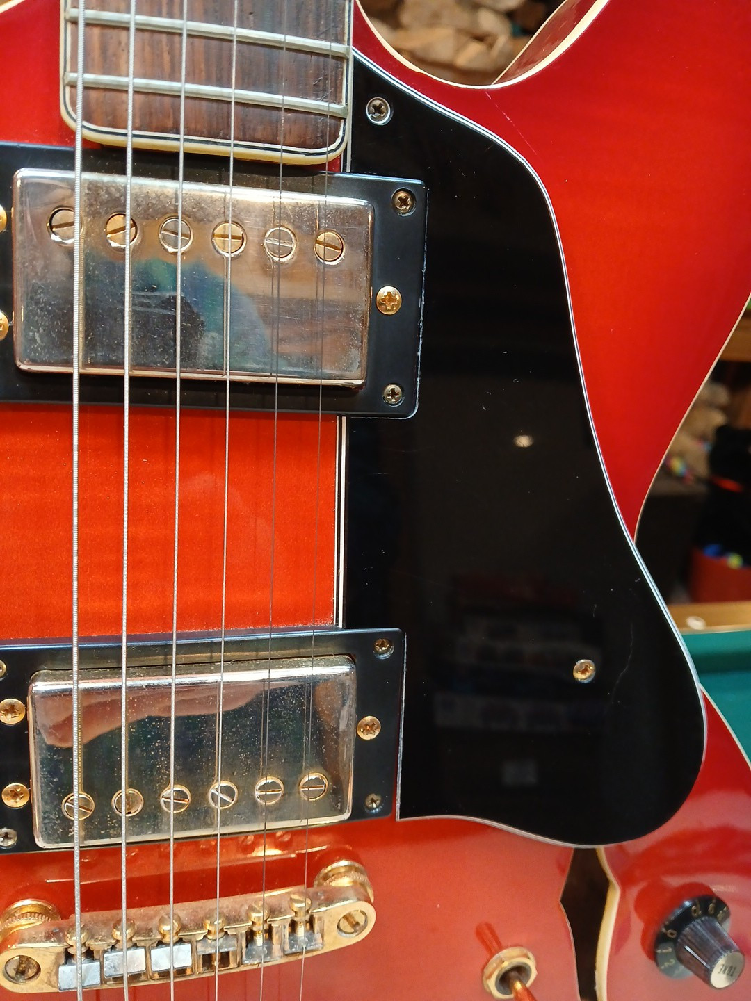 1970s Aria A 5502 hollow Body Electric Guitar