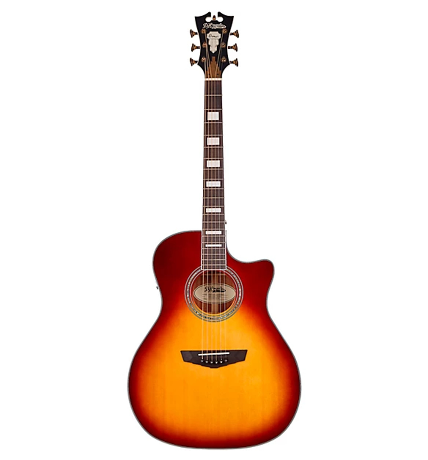 D’angelico Premier Gramercy A/E Guitar – Iced Tea Burst – Factory Direct B-Stock