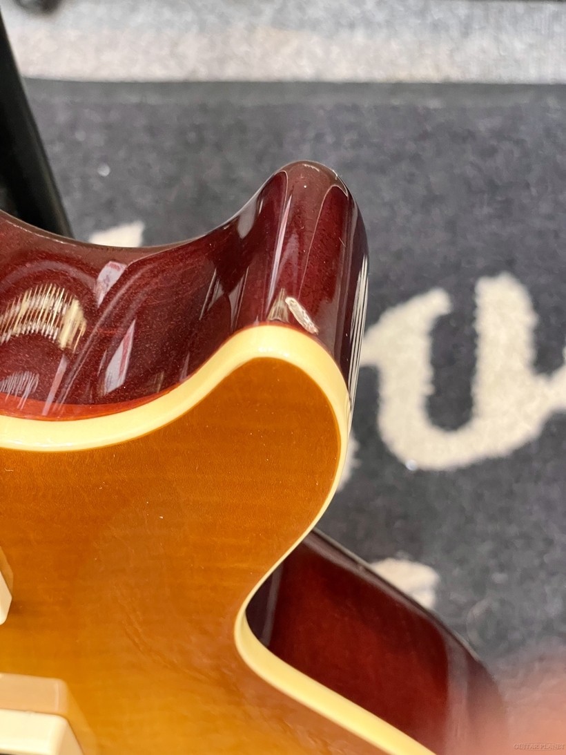 Burny LG-75GR Les Paul Type Light Brown Sunburst 1990s Deep Joint Japan Used