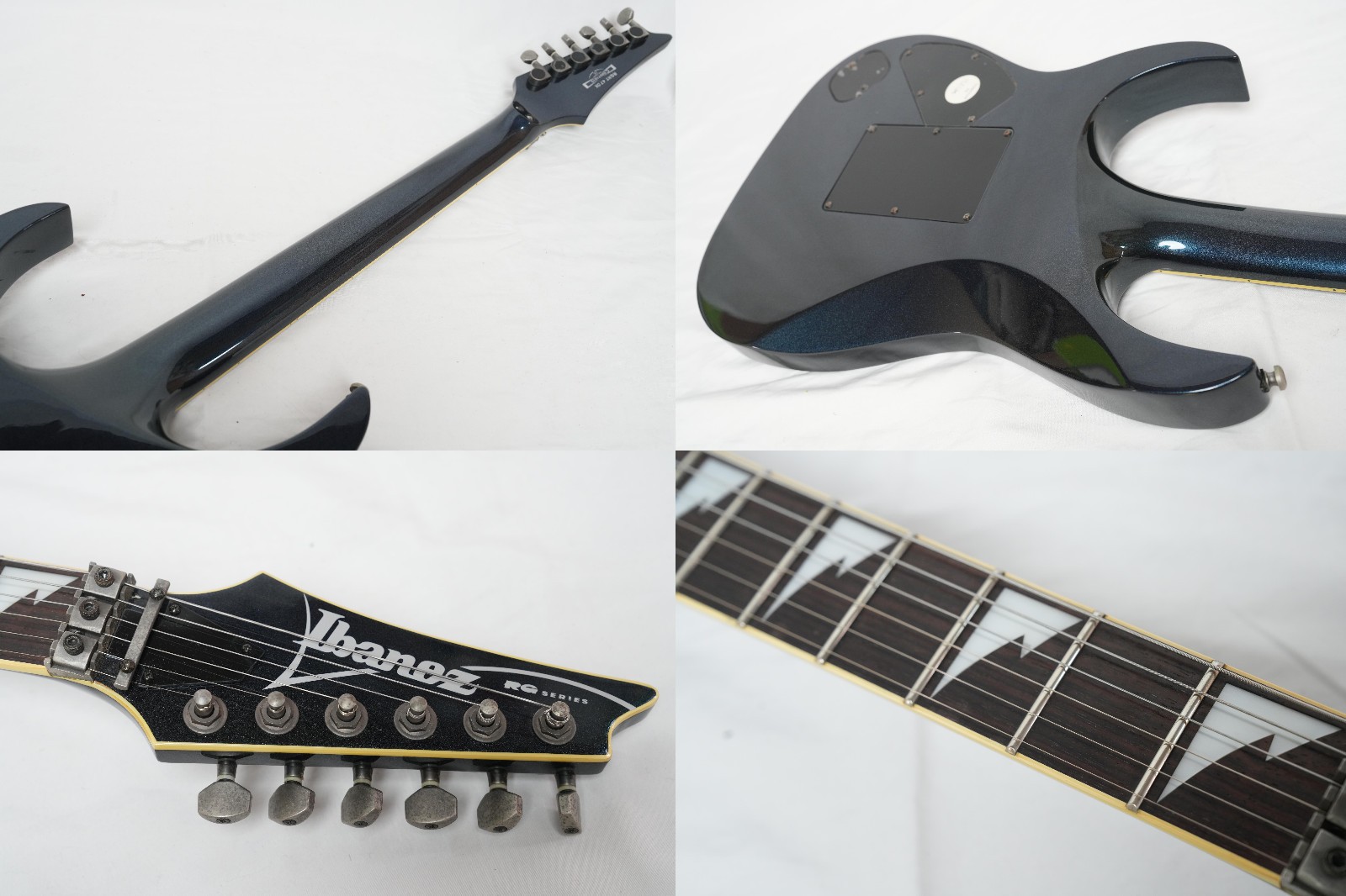 IBANEZ RGRT 47 DX NAVY METALLIC Through-Neck RG (2002 model)
