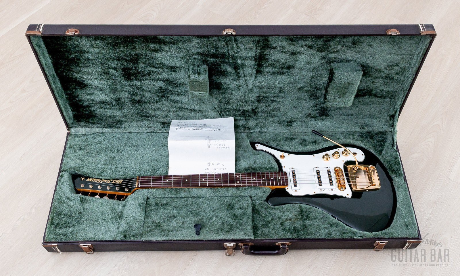 1986 Yamaha SG7 Blue Jeans Custom 20th Anniversary Flying Samurai Moss Green