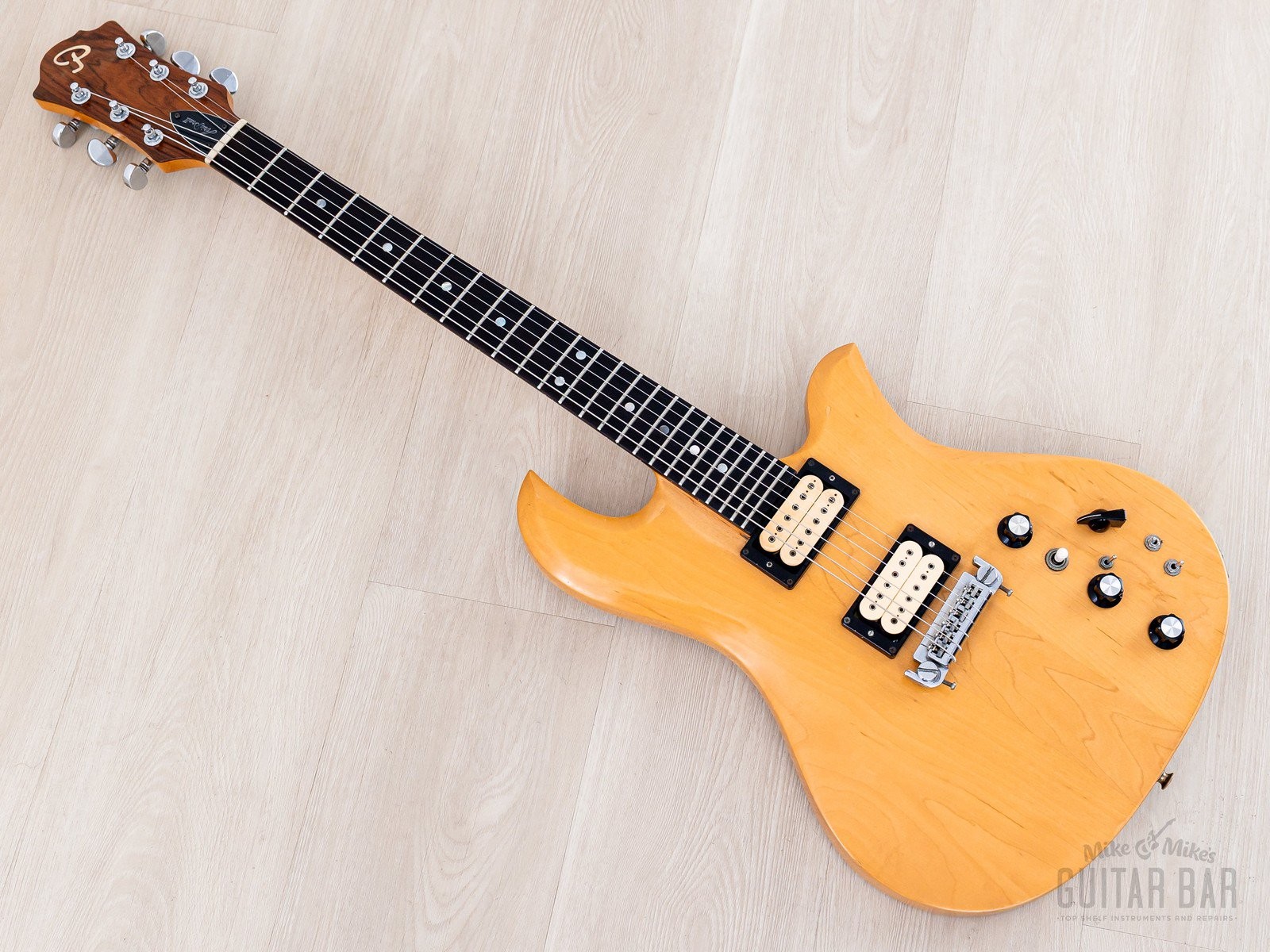 1980 Aria Pro II EG-1400 Eagle Vintage Neck Through Guitar w/ Case, Japan