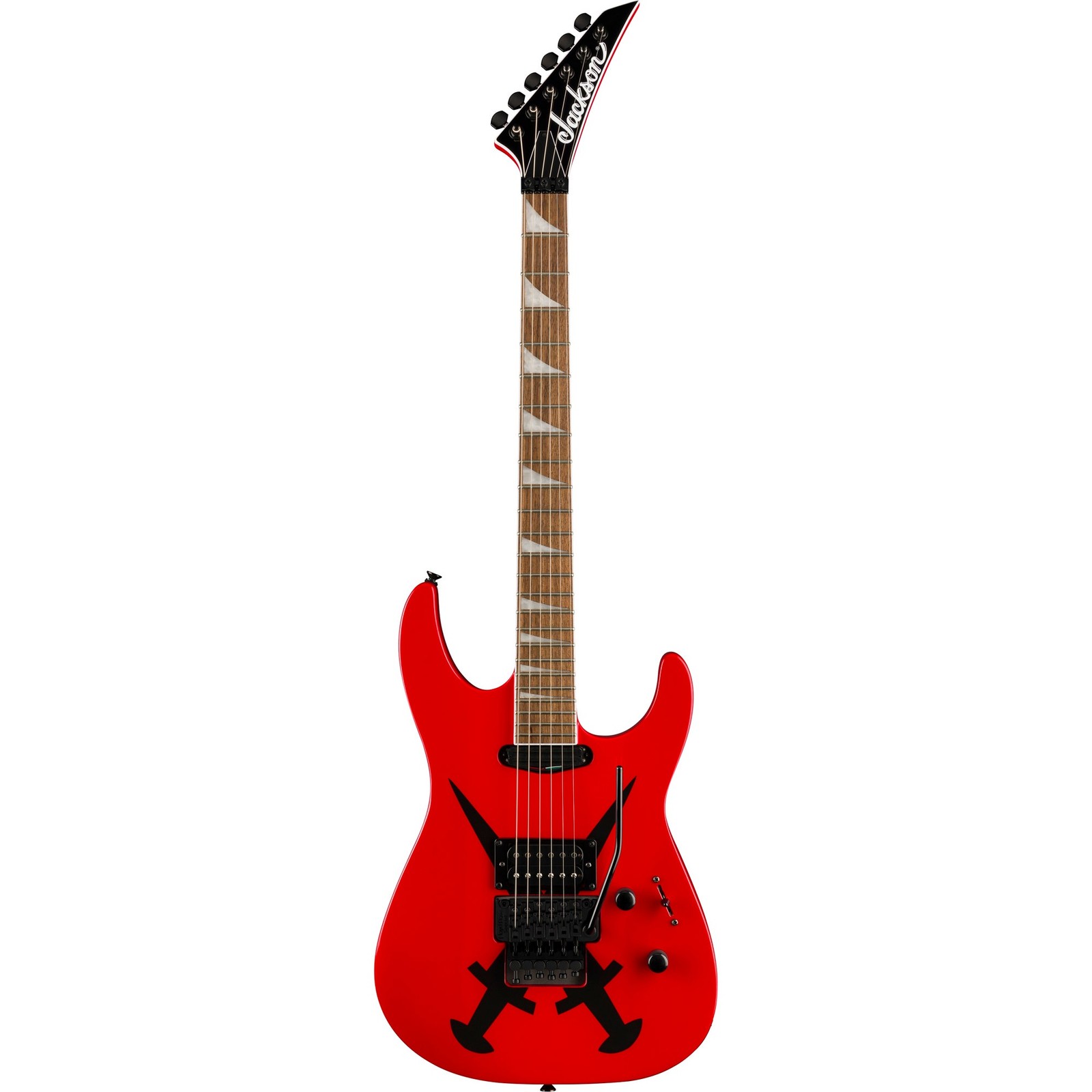 Mint Jackson X Series Soloist SL1A DX Guitar, Laurel Fretboard, RD Cross Daggers