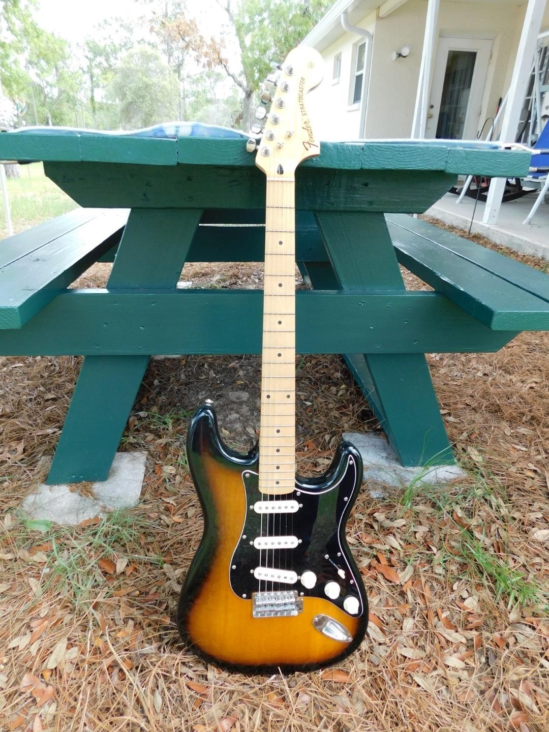 Squier “Custom Shack ” Strat, Alnico 5 Pickups, Custom Wiring,Capacitor Upgrade