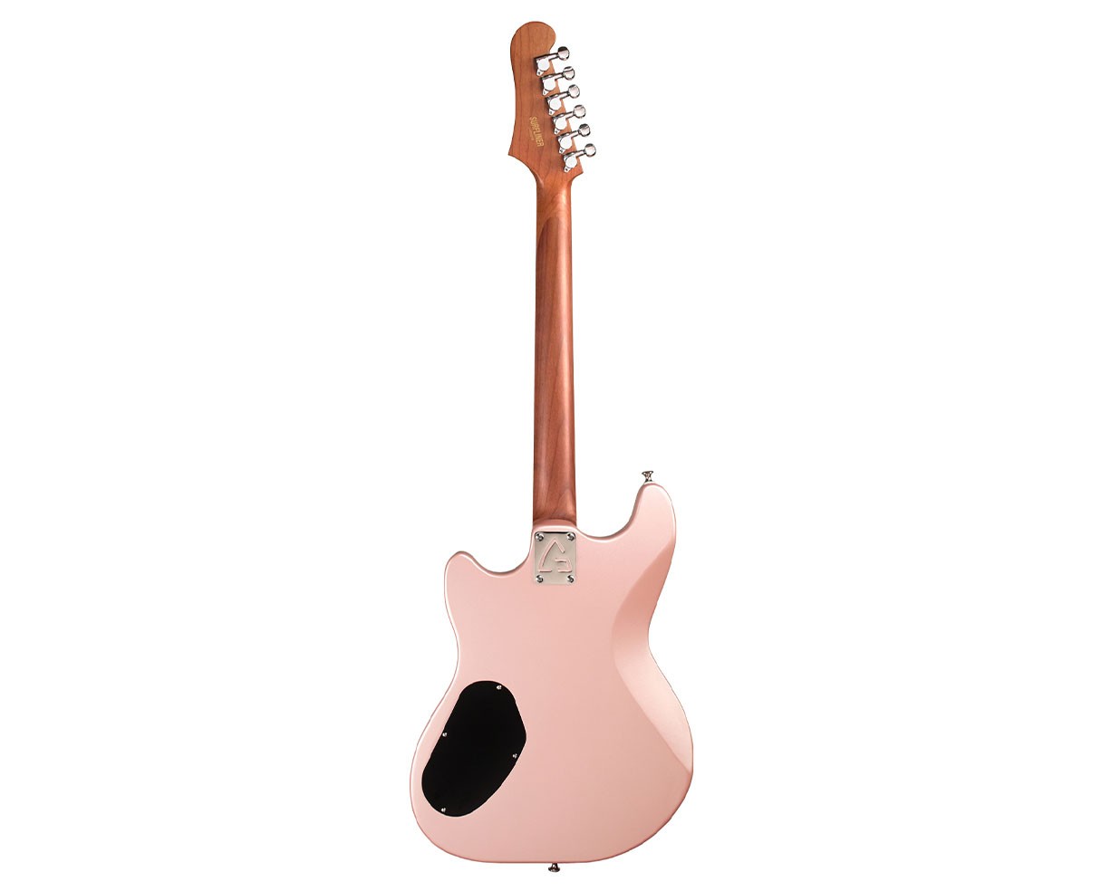 Guild Surfliner Deluxe Electric Guitar w/GFV – Rose Quartz Metallic – B-Stock