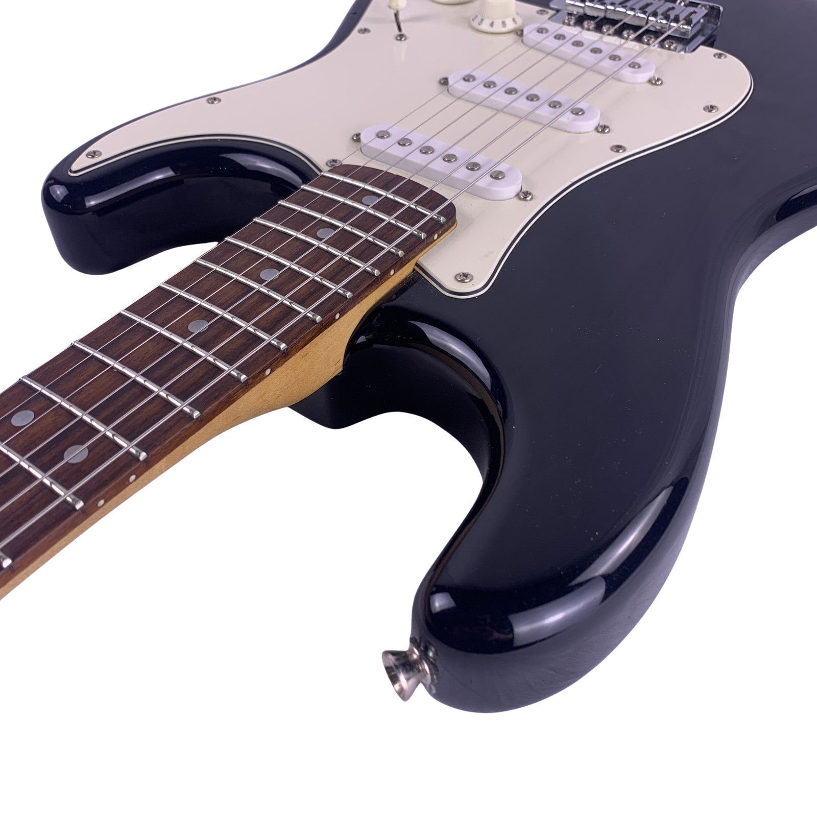 Squier Strat Electric Guitar Black (Used)
