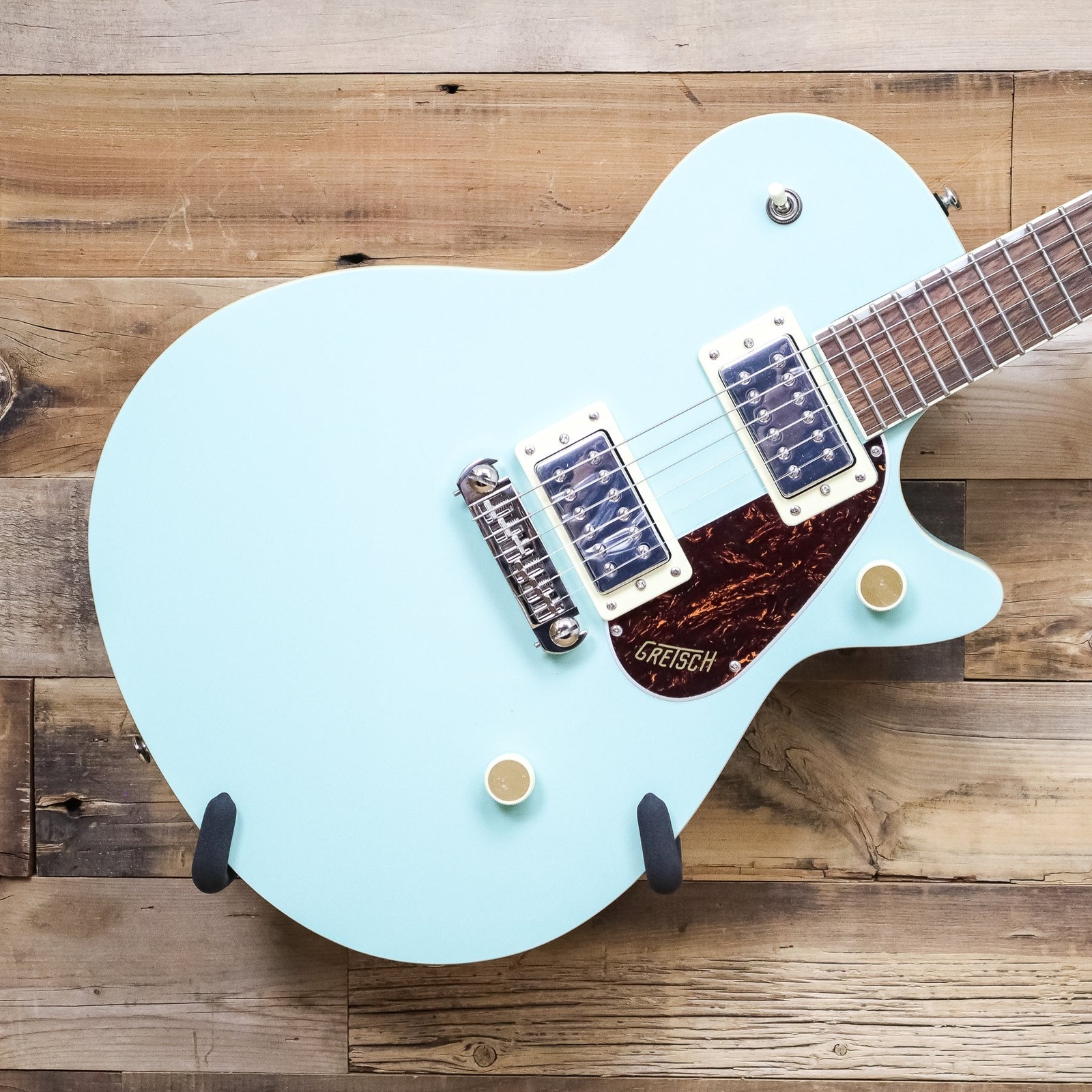 Open Box Gretsch Streamliner Jet Club Single-Cut Solid Body, Mint Metallic