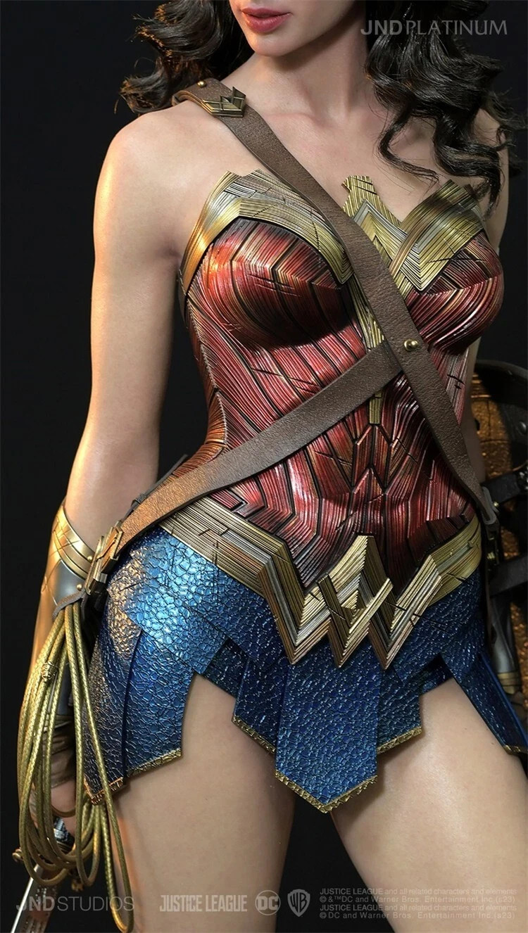 US Seller**READ**JND Studios Platinum Wonder Woman 1/3 Scale Statue