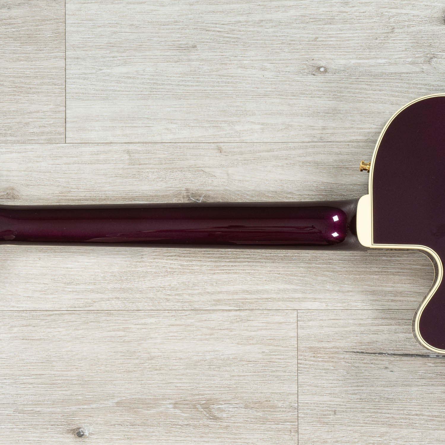 Gretsch Professional Broadkaster Jr. LX Center Block Guitar, Blackberry