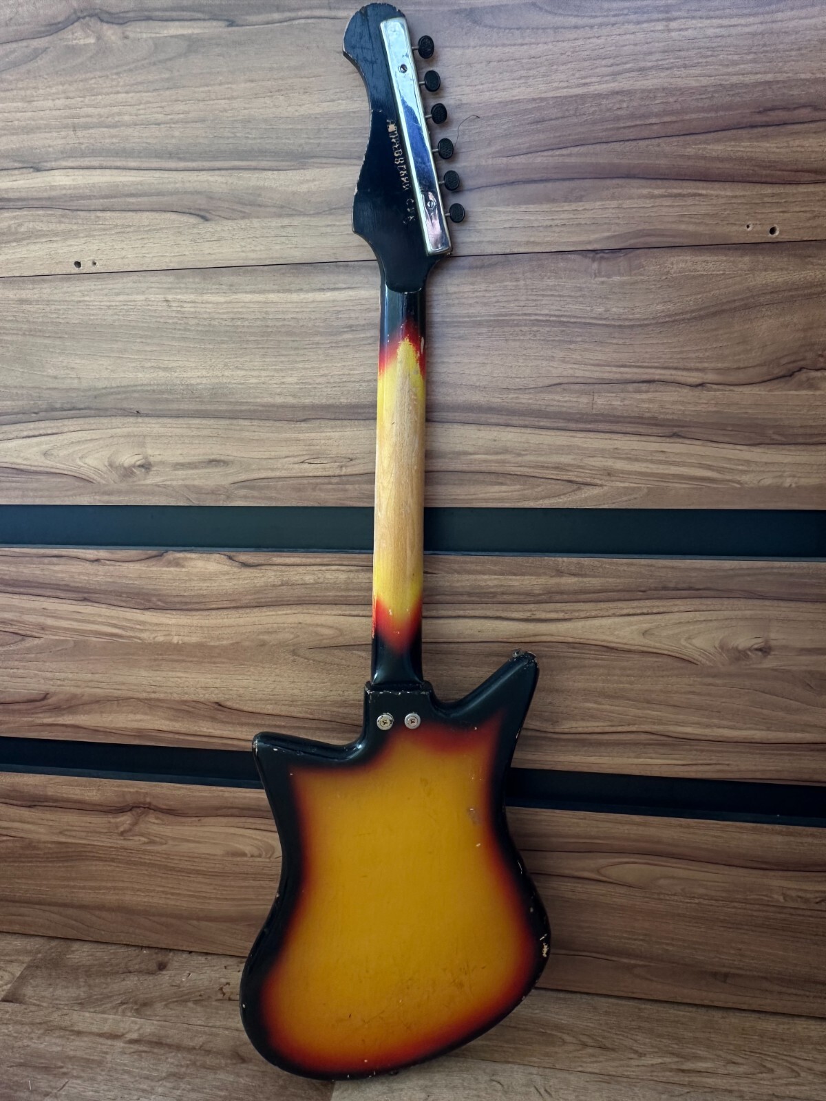 Odessa Ukrainian USSR Soviet Electric Guitar Odesa Vintage Rare