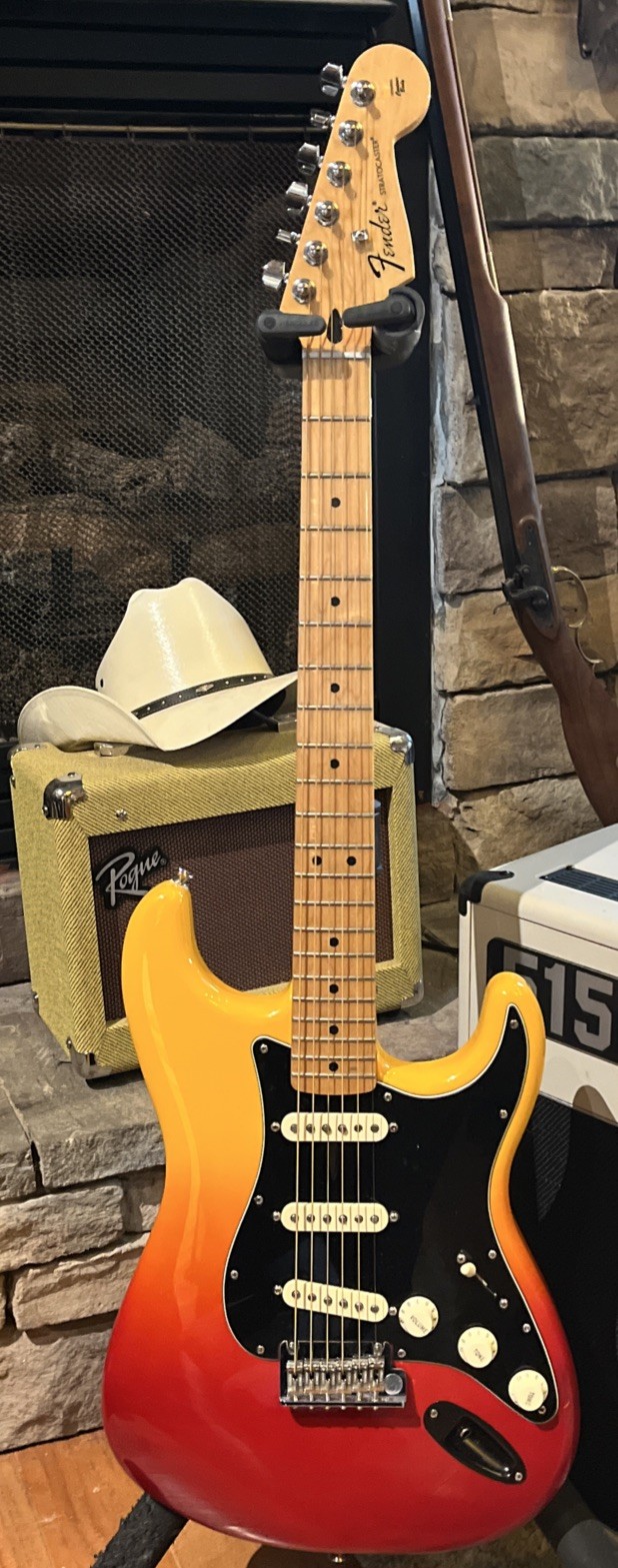 Beautiful Fender Stratocaster 2013 MIM Three Color Sunburst tequila sunrise ￼