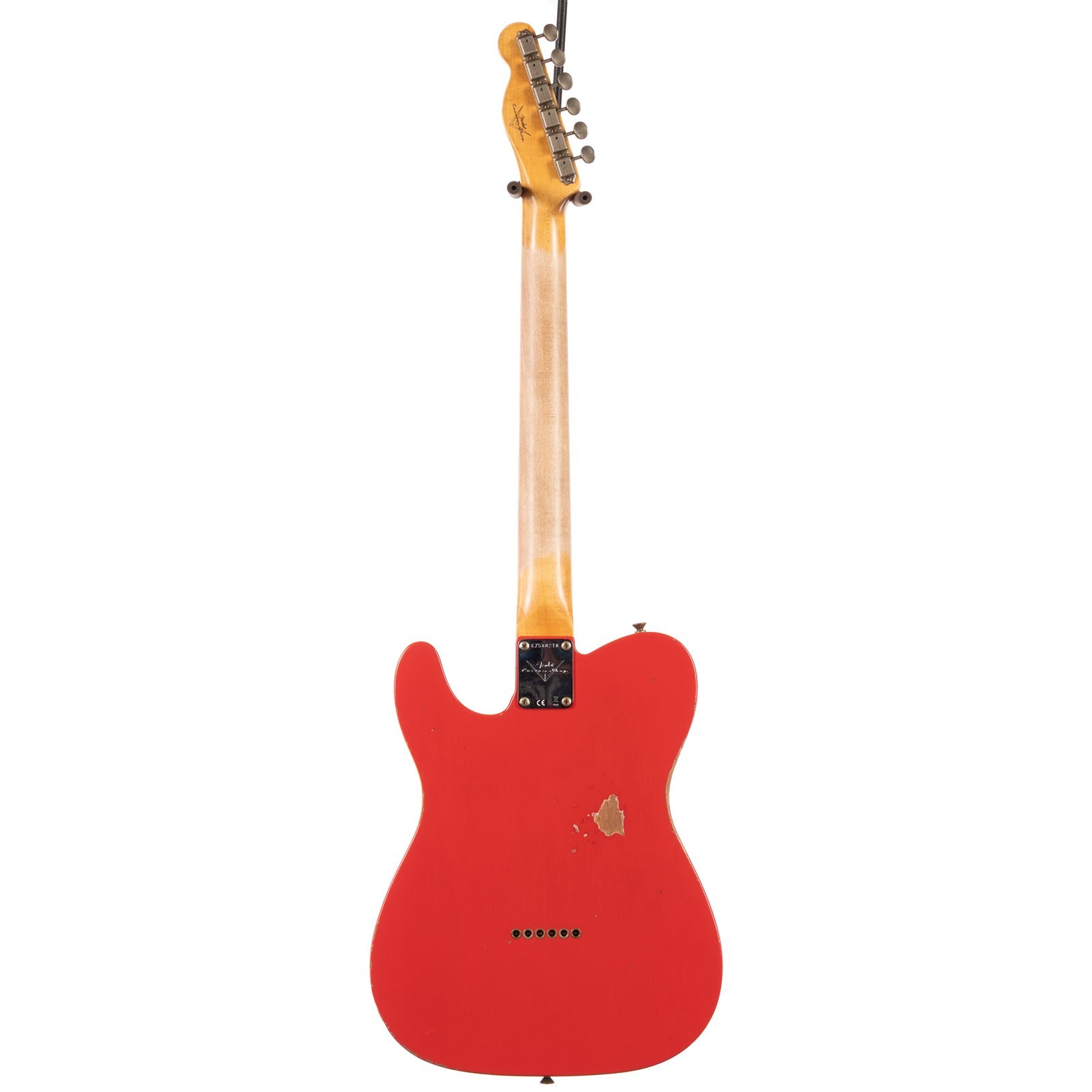 Fender Custom Shop 1963 Telecaster Relic Aged Fiesta Red (218)