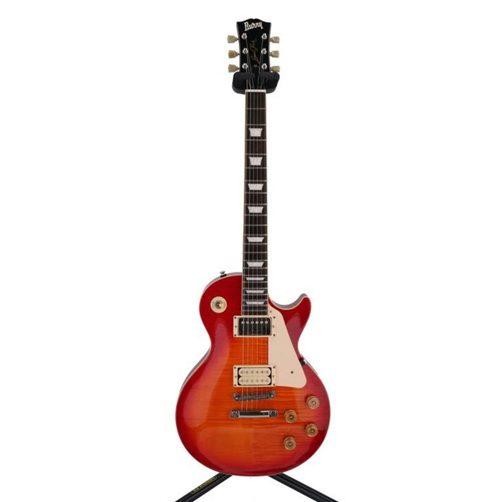Burny RLG Super Grande Sunburst Electric Guitar W/Gig Bag Shipping From Japan