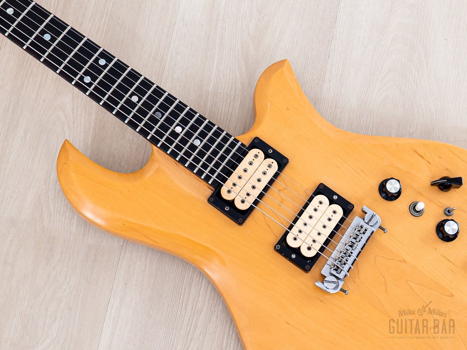 1980 Aria Pro II EG-1400 Eagle Vintage Neck Through Guitar w/ Case, Japan