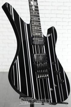 Schecter Synyster Gates Custom-S – Gloss Black with Silver Stripes