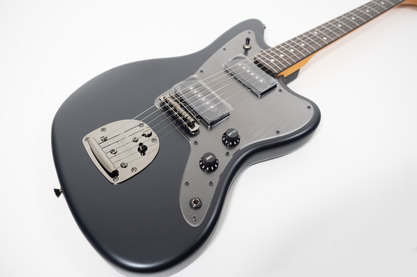 Fender Hybrid II 2026 Collection Jazzmaster Matte Phantom Black Satin Metallic