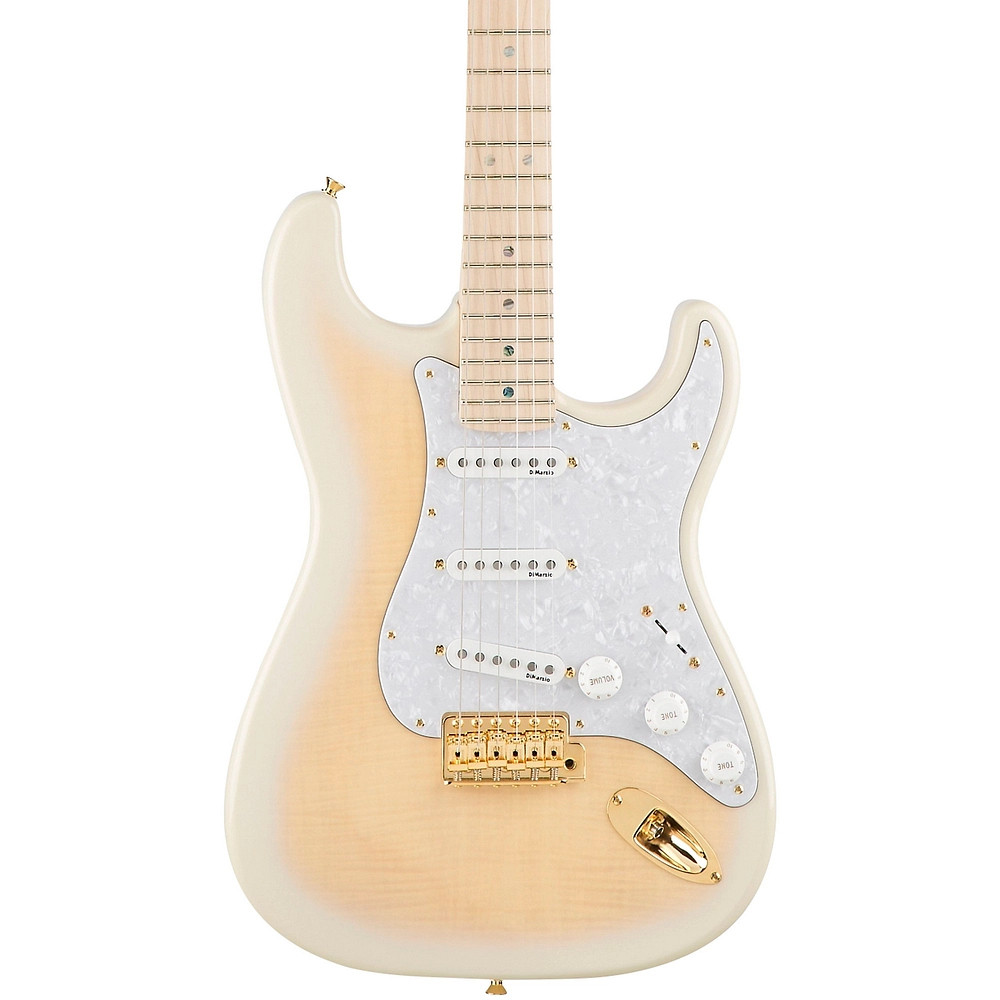 Fender Richie Kotzen Stratocaster Electric Guitar Seethrough White Burst