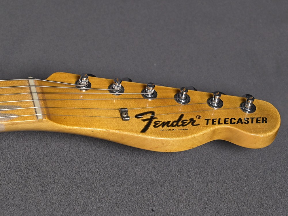 Fender Custom Shop Telecaster 1968 Thinline JR w. Bigsby Aged Natural Mahogany