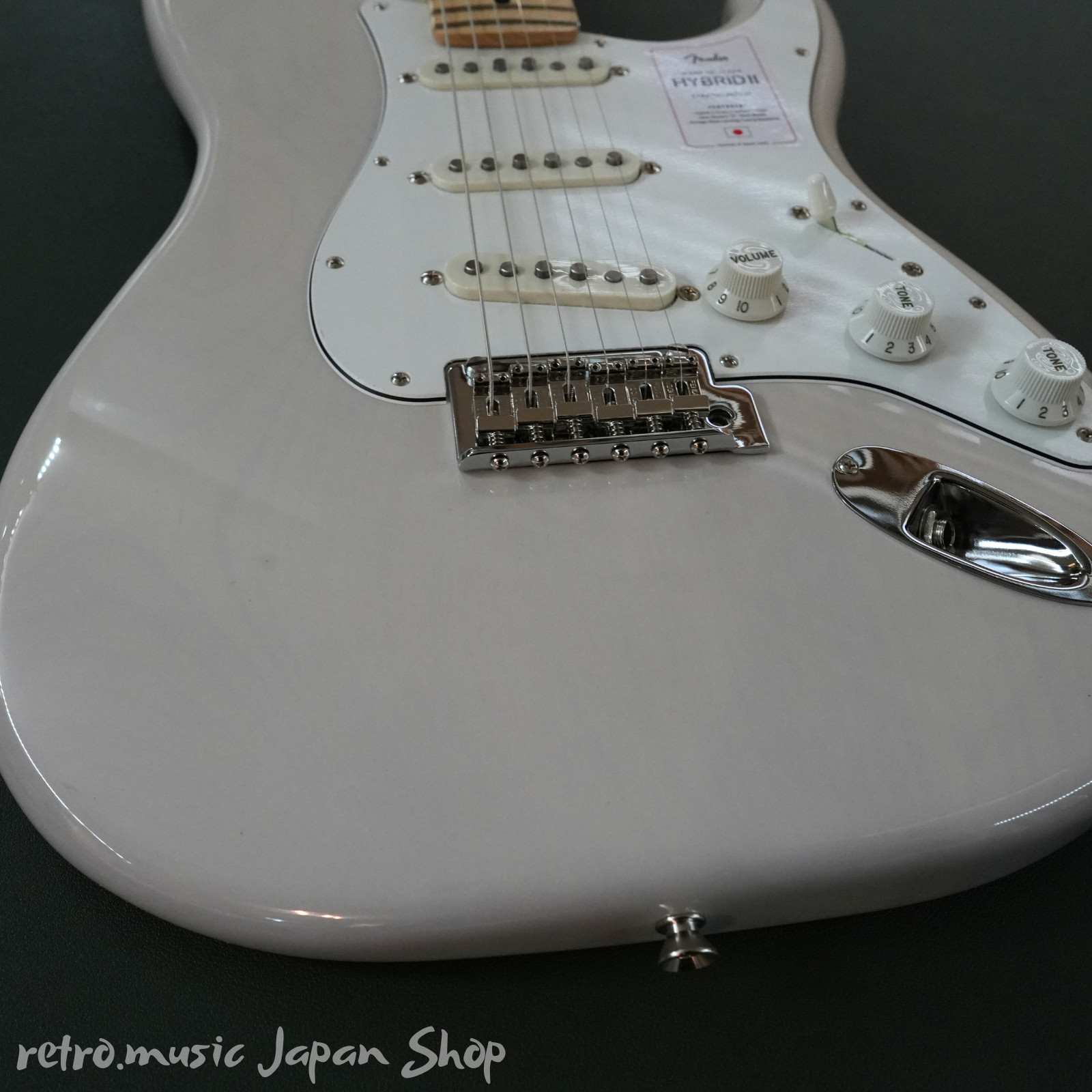 Fender Electric Guitar Made in Japan Hybrid II Stratocaster Maple US Blonde