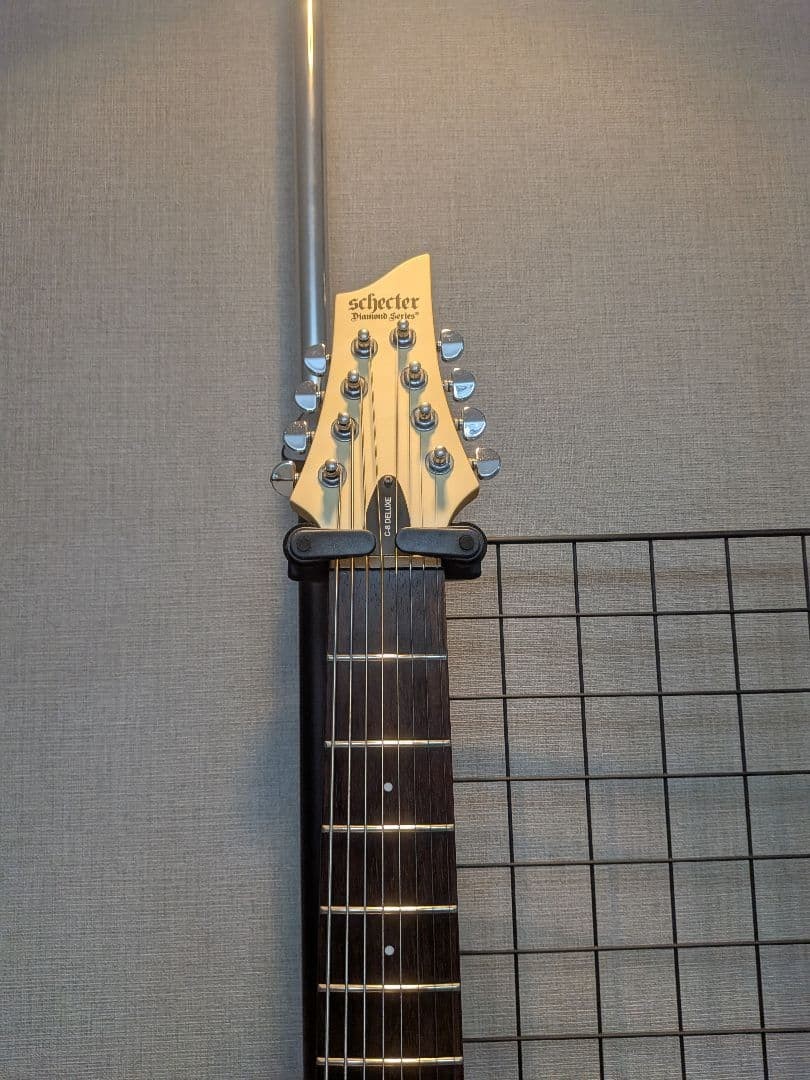 SCHECTER C-8 DELUXE SWHT 8-string guitar #QYGIIC