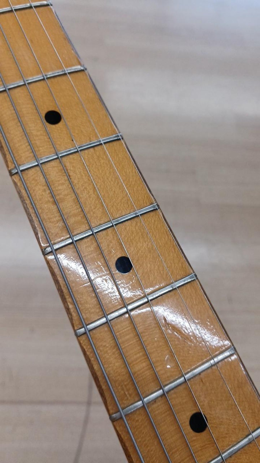 GRECO SE500N Used 1977 Sen body Maple neck Maple fingerboard Natural w/Hard case