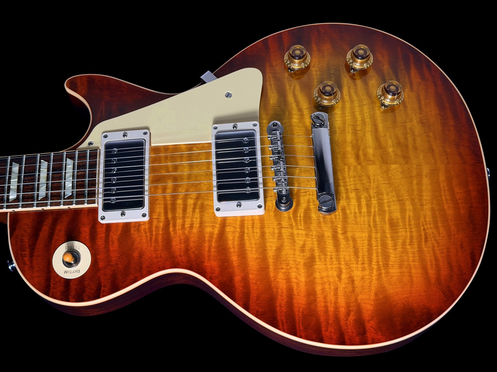 2022 GIBSON LES PAUL ’59 CUSTOM SHOP R9 FLAME TOP 1959 REISSUE ~ WASHED CHERRY