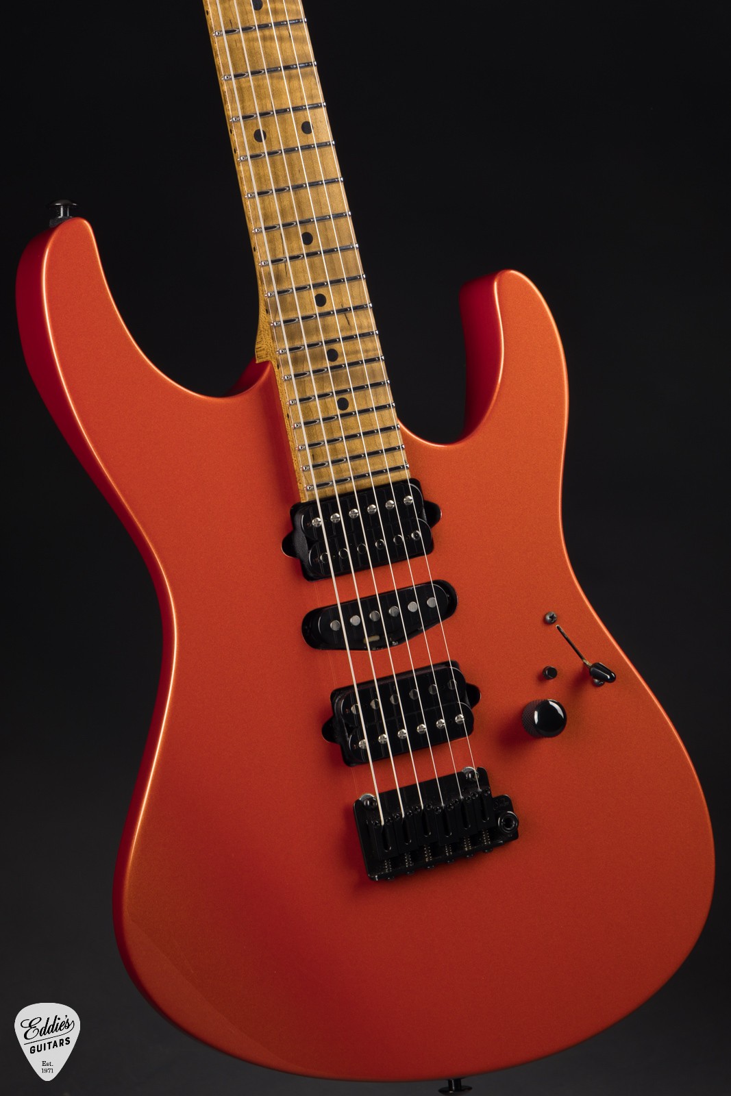 Suhr Eddie’s Guitars Exclusive Roasted Modern – Orange Crush Metallic
