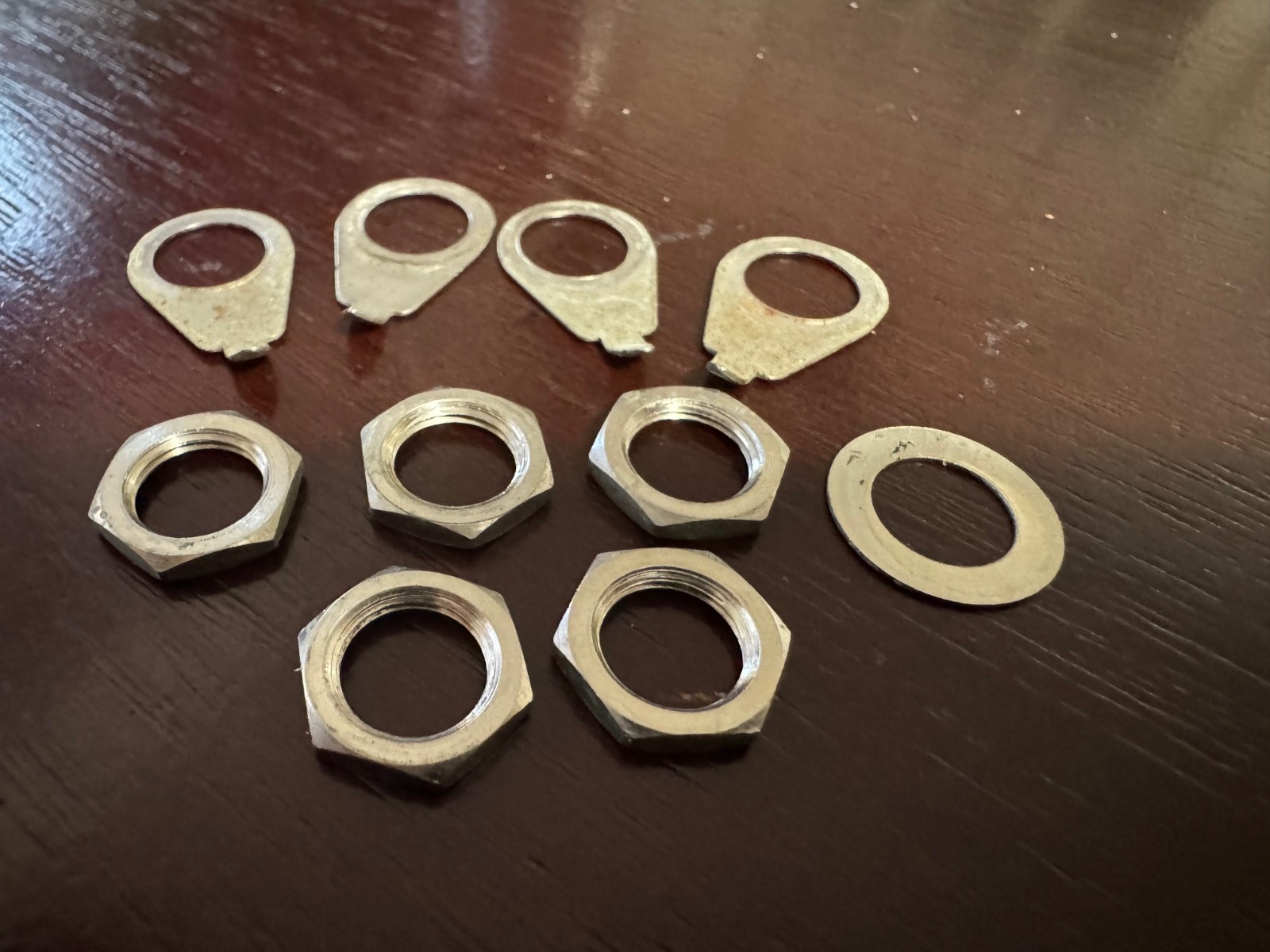 Gibson Vintage 1970’s Volume Tone Jack Pointers Washer Nuts Les Paul ES SG 1960s
