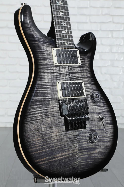 PRS Custom 24 “Floyd” 10-Top Electric Guitar – Charcoal Burst