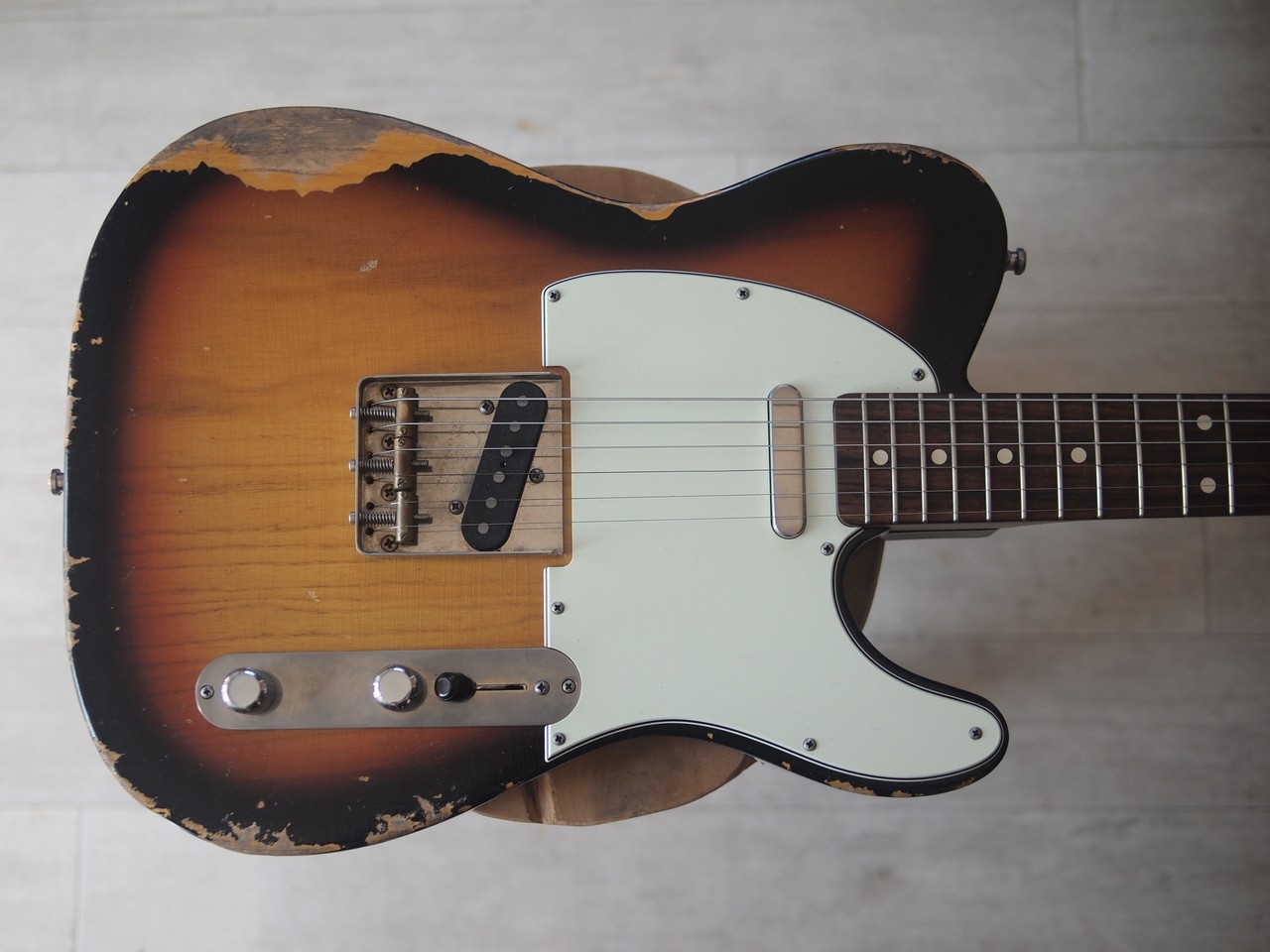 Xotic XTC-1 Sunburst Heavy Aged – Roasted Flame Maple Neck Electric Guitar