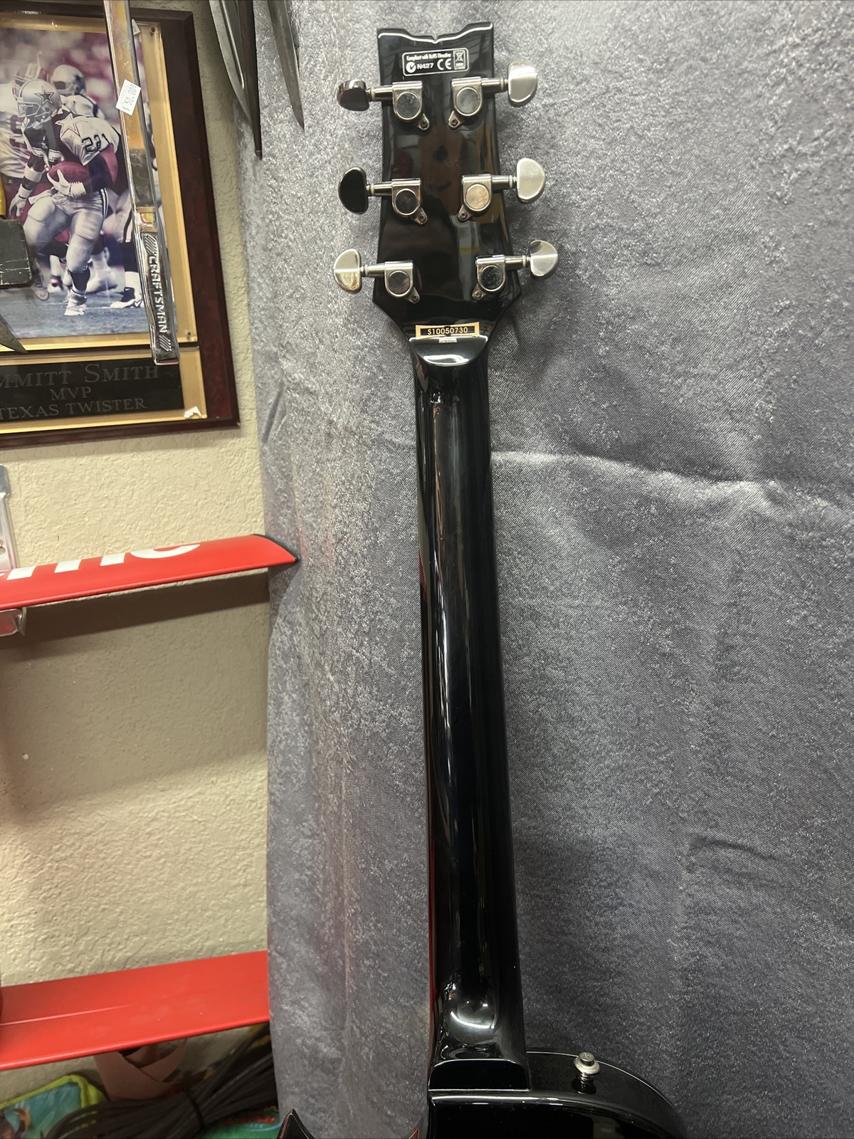 Ibanez N427 Single Cutaway 6 String Electric Guitar Black/Silver