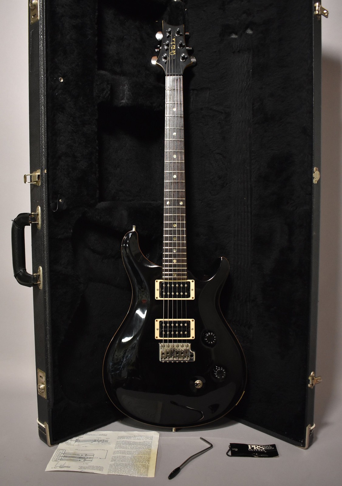 1994 PRS CE 24 Bolt-On Electric Guitar Black w/OHSC