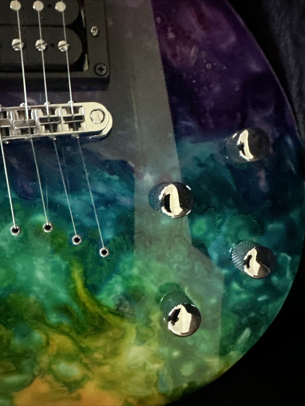 GMP® Guitars Pawn Shop® Special Rainbow Graphic by Dan Lawrence DRL Graphics
