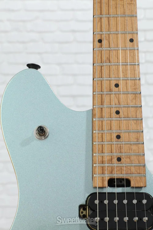 EVH Wolfgang Standard Tuna-Matic Electric Guitar – Sea Foam Pearl Metallic