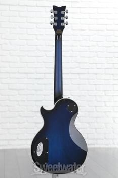 Schecter Solo-II Supreme Electric Guitar – See Thru Blue Burst
