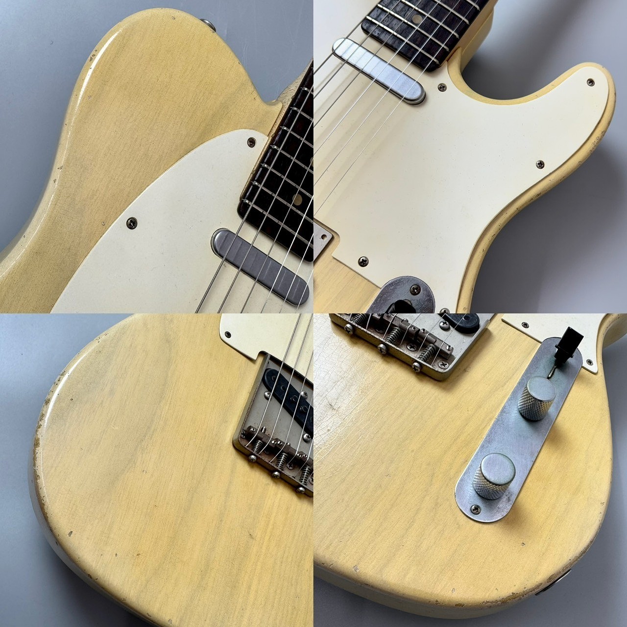 M.B.Guitars 60-T Ash/R Aged Blonde 56874 Warm Sound Vintage Lightweight Safe del