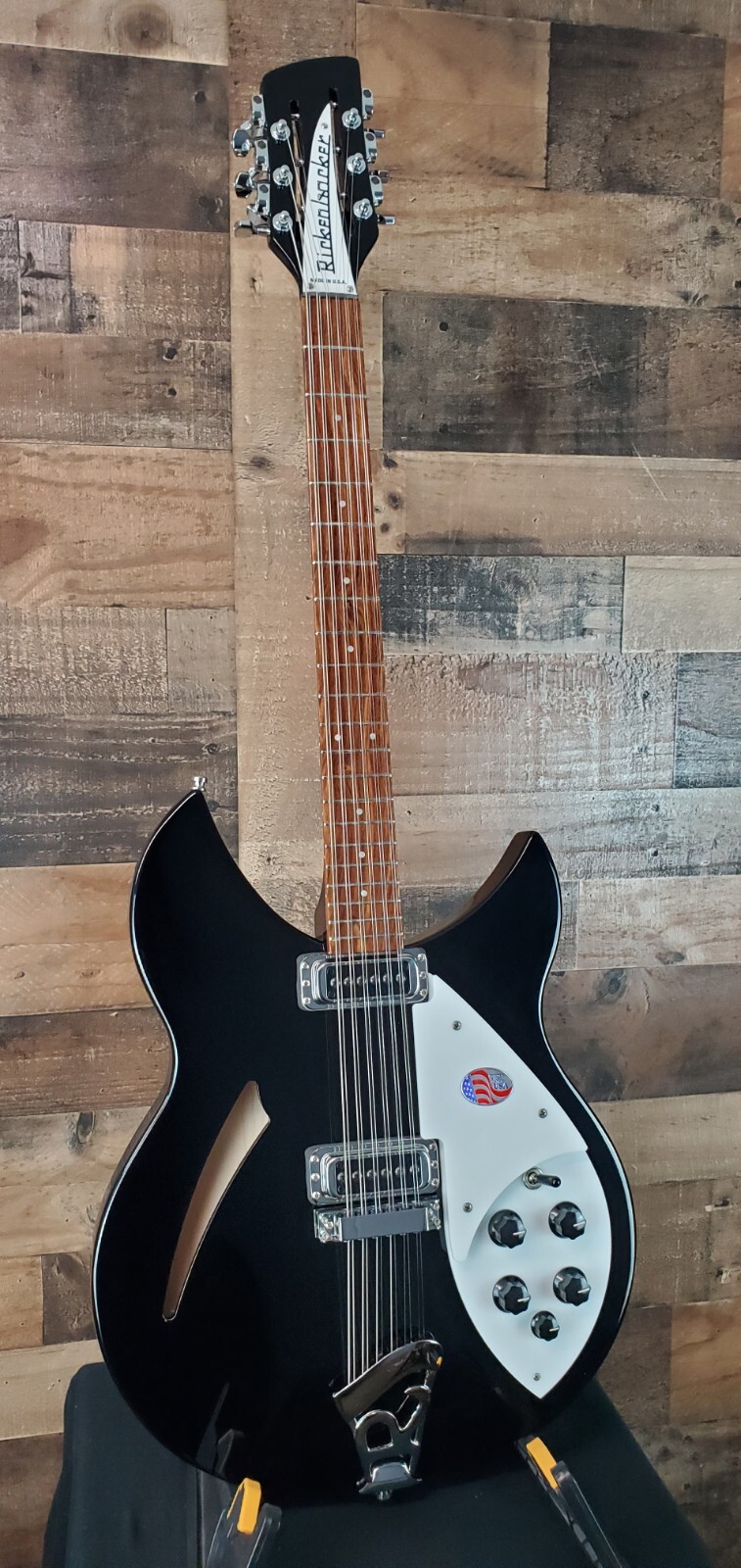 Rickenbacker 330/12 Jetglo Semi-Hollow Electric | OHSC + Free Ship 725