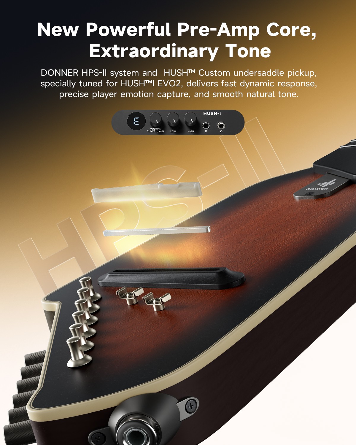 🎸 Donner DST-Q Electric Guitar Humbucker H-S-S Pickup With Gig Bag Strap