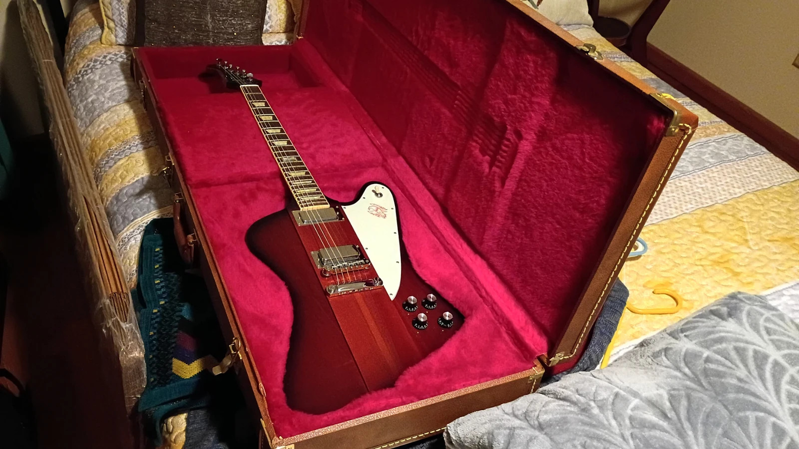 Electric Guitar Gibson Firebird 2014 120th Anniversary Edition Sunburst Color