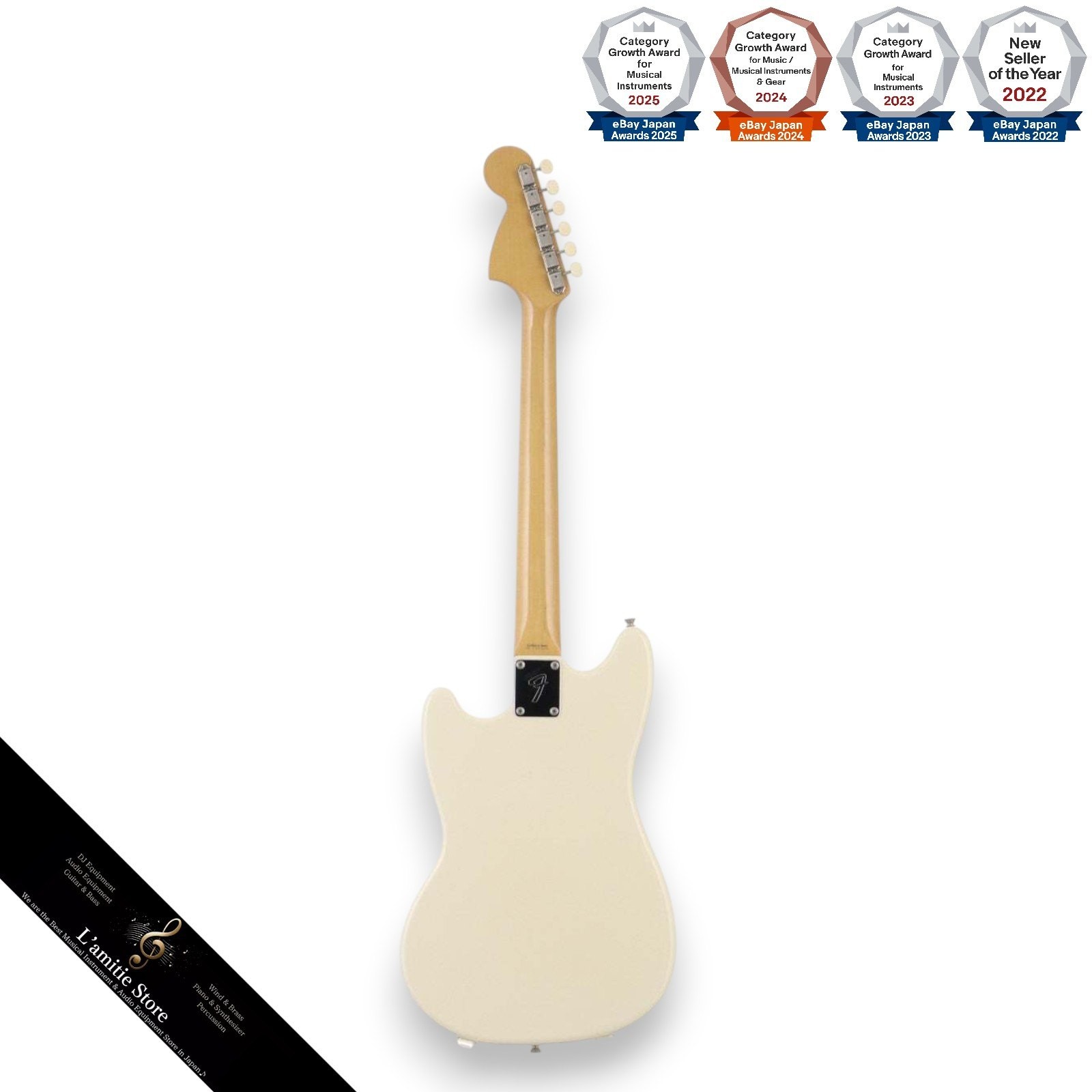Fender Japan MG6666 VWH Electric Guitar 1966 Reissue Ash Body Maple Neck