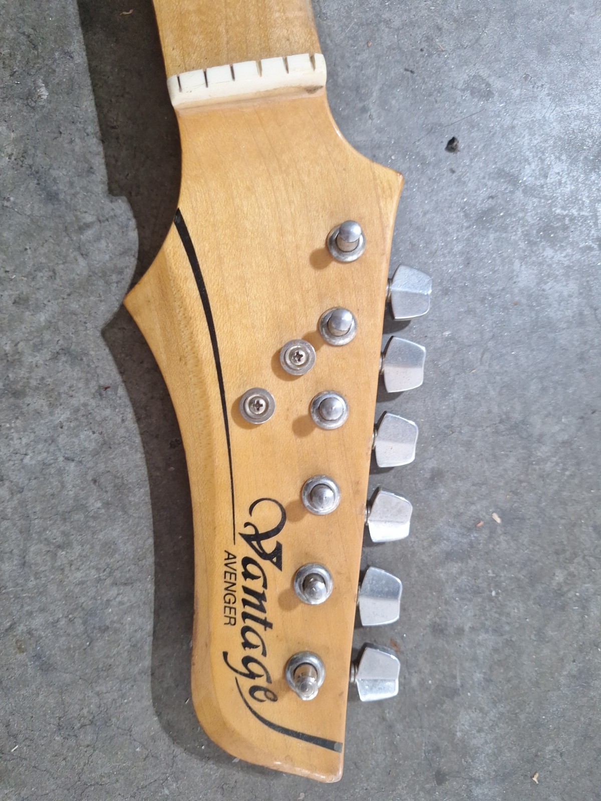 70s/80s MATSUMOKU JAPAN VANTAGE Avenger Maple Guitar Neck Project