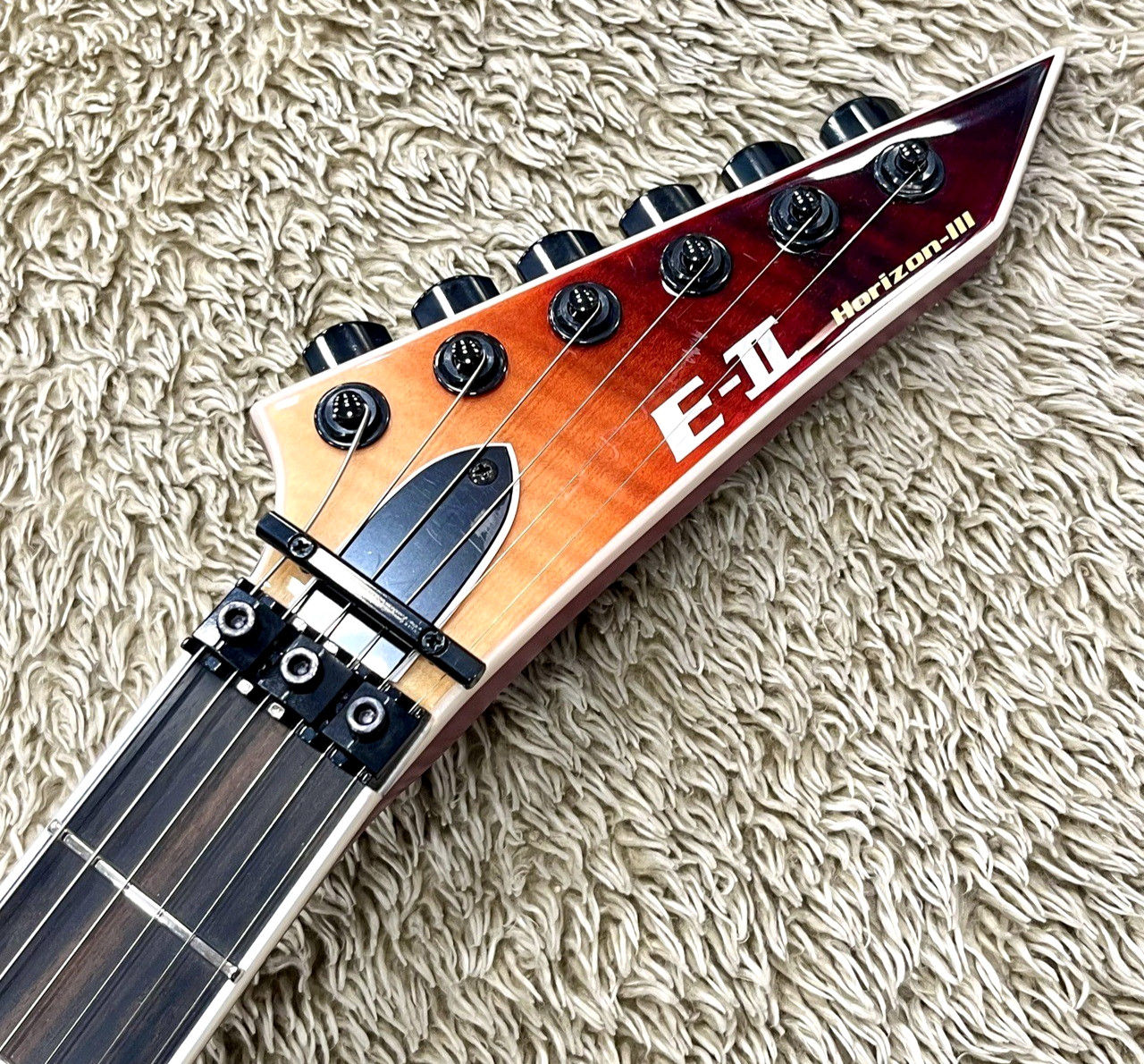 E-II HORIZON-III FR Black Cherry Fade Electric Guitar From Japan