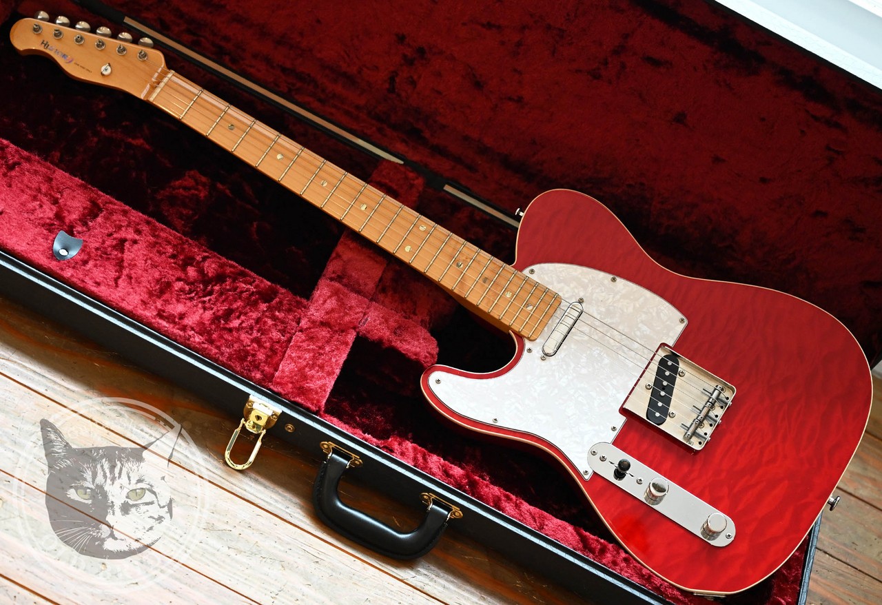 History Sh-Tc/Mqm Lh Tr Quilted Maple Left Hand Trans Red Safe delivery from Jap