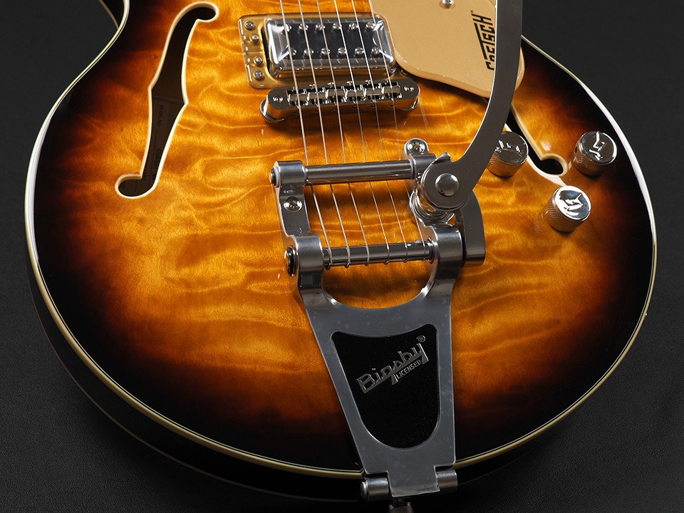 Gretsch G5655T-QM Electromatic Center Block Jr. Single-Cut Quilted Maple with Bi