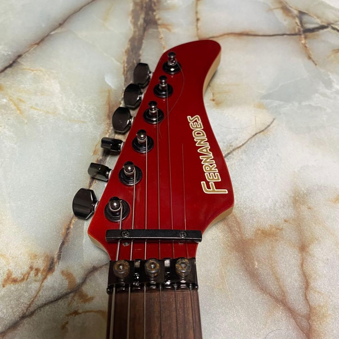 FERNANDES FR-85S Guitar with Sustainer and GOTOH Pegs USED