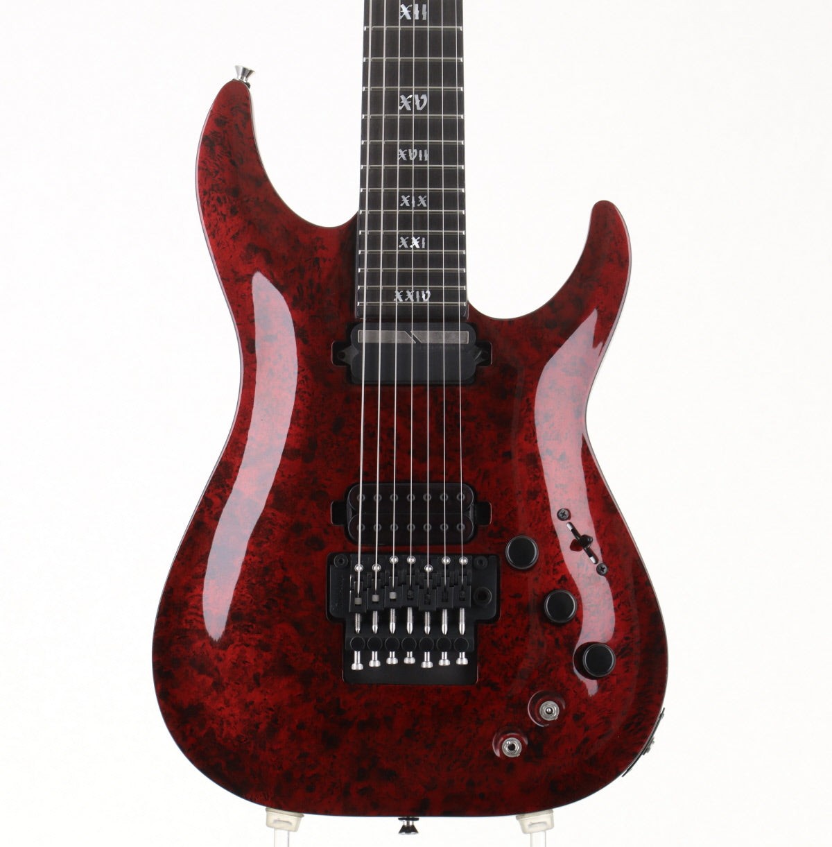 SCHECTER AD-C-7-FR-APOC C-7 FR S Apocalypse Red Regin [W18120602]