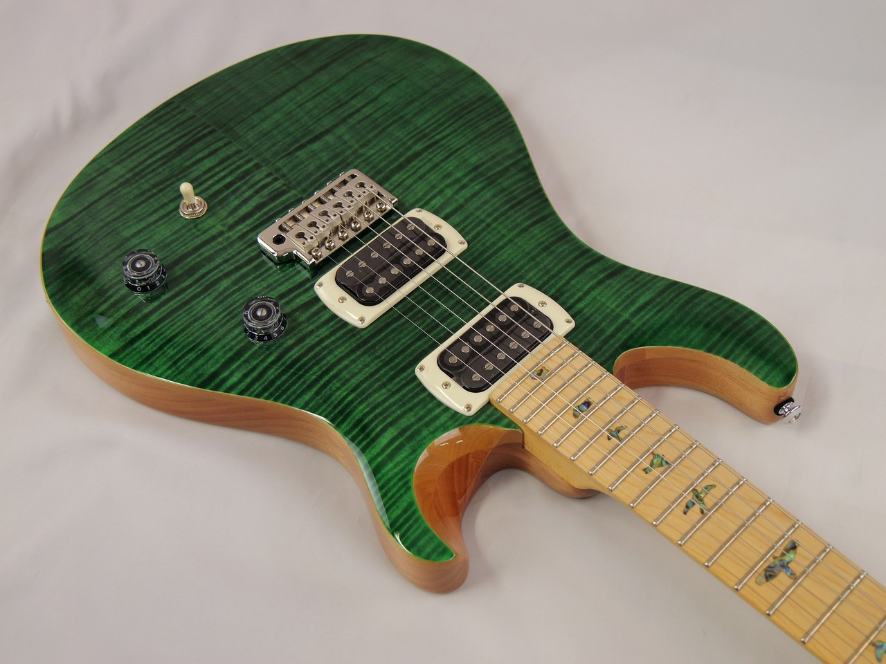 Paul Reed Smith PRS SE CE 24 Maple Top Maple FB 2025 Teal Balck Natural Back