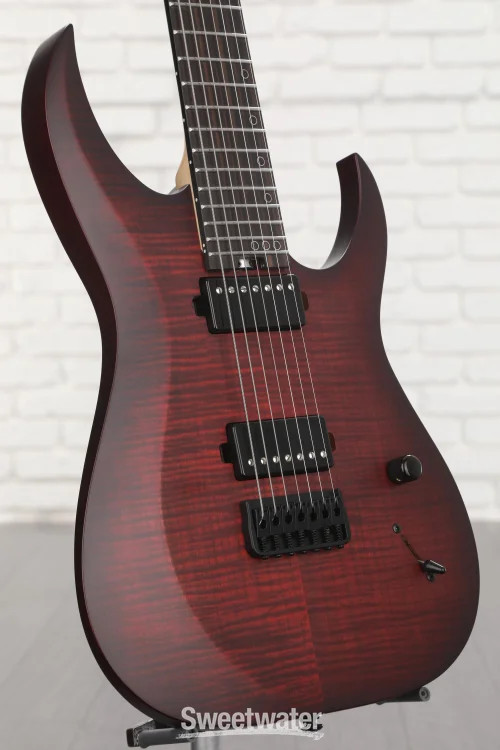 Schecter Sunset-7 Extreme 7-string Baritone Electric Guitar – Scarlet Burst
