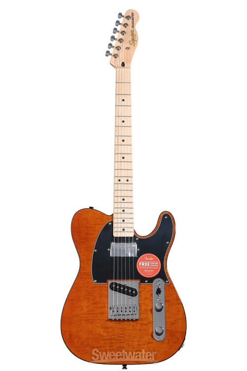 Squier Affinity Series Telecaster Electric Guitar – Mocha